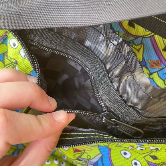 Rare Disney Vans Pixar Toy Story Aliens Backpack Rucksack Hidden Buzz Lightyear - Picture 6 of 16